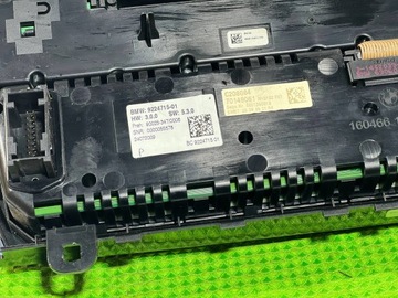 BMW 5 GT F07 PANEL KLIMATIZACE AUTORÁDIO EVROPA VENTILOVANÝ SEDADLA 9224715