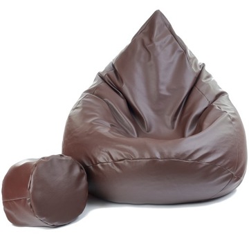 PUFA WOREK SAKO XXXL + GRATIS | MEGA FOTEL PUFY