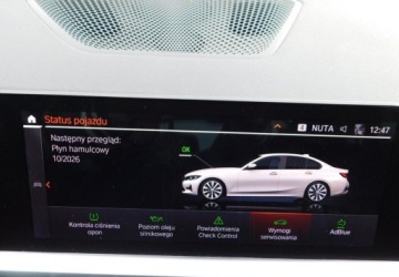 BMW Seria 3 G20-G21 2021 BMW Seria 3 2.0D z Gwarancja Line Shadow Model 2022r 2.0 Diesel 150KM, zdjęcie 21