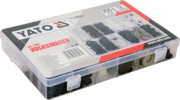 НАБОР АВТОМОБИЛЬНЫХ ЗАЖИМОВ VOLKSWAGEN, 255 ШТ.