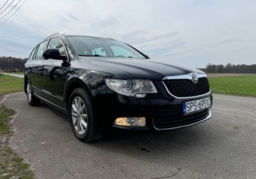 Skoda Superb II Kombi 1.4 TSI 125KM 2010 Skoda Superb Xenon, hak, skora 1.4 Benzyna 125KM, zdjęcie 2