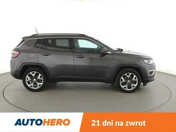 Jeep Compass II SUV 1.4 MultiAir 140KM 2019 Jeep Compass Grzane fotele grzana kierownica klima, zdjęcie 8