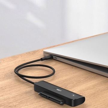 АДАПТЕР UGREEN USB-C 3.0 ДЛЯ SATA III HDD SSD ДЛЯ ПОДКЛЮЧЕНИЯ НАКОПИТЕЛЯ