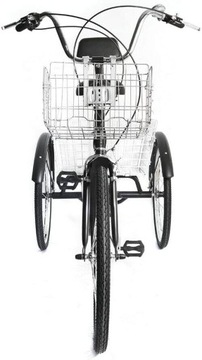 3-КОЛЕСНЫЙ ВЕЛОСИПЕД ДЛЯ ВЗРОСЛЫХ 3-КОЛЕСНЫЕ 24 ФУТА, 6 ПЕРЕДАЧ