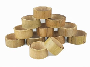 KÓŁKO KOŁO RING SERWETNIK BAMBUS z bambusa 5 cm