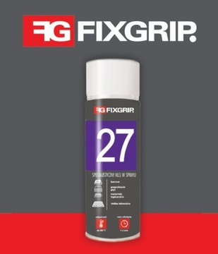 AUTO FIXGRIP 27 СПРЕЙ ПРОФЕССИОНАЛЬНЫЙ КЛЕЙ ДЛЯ ПОТОЛКА 500мл ПРОЧНЫЙ ЛАМИНАТ