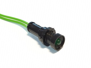 Kontrolka LED 5mm KLp5 230V AC zielona