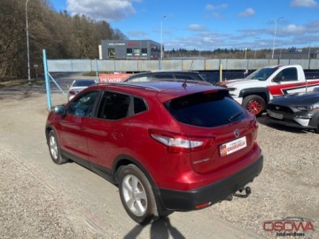 Nissan Qashqai II Crossover 1.2 DIG-T 115KM 2017 Nissan Qashqai 1.2i turbo full opcja ledy kamery 360 skory Navi bezwypadk, zdjęcie 10