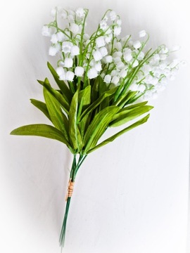 Искусственные ландыши - Букет искусственных цветов, настоящее украшение