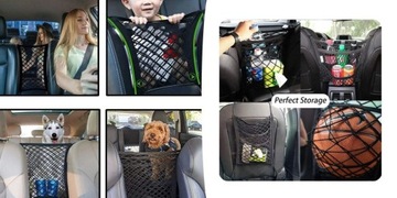 СЕТКА-ОРГАНИЗАТОР АВТОМОБИЛЯ КРЫШКА АВТОМОБИЛЬНАЯ СЕТКА МЕЖДУ СИДЕНЬЯМИ