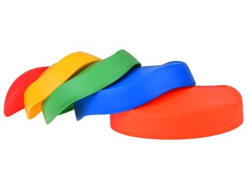 Сенсорная дорожка Разноцветные камни для тренировки баланса 5 шт ZA4977