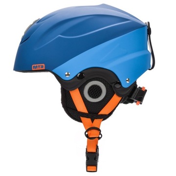 KASK NARCIARSKI METEOR LUMI AIR FLOW HEAD LOCK 55-58 cm miękka wyściółka