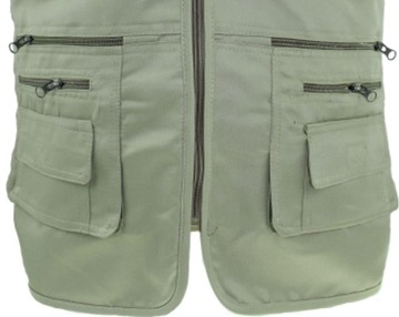 ЖИЛЕТ МУЖСКИЙ СО МНОЖЕСТВОМ КАРМАНОВ, КУРТКА БЕЗРУКАВА 3XL B27