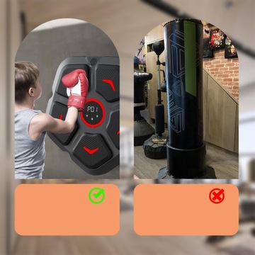 INTELIGENTNY BLUETOOTH MUZYCZNA MASZYNA BOKSERSKA 3 TRYBY UDERZANIA