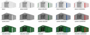 Палатка для хранения СТАНДАРТ 4х6, РАЗНЫЕ ЦВЕТА