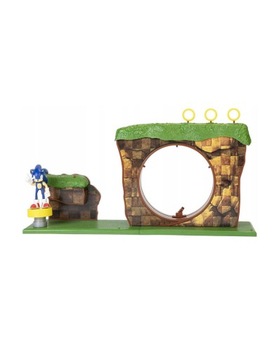 ZABAWKA FIGURKA SONIC THE HEDGEHOG GREEN HILL ZONE