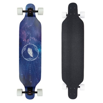 Скейтборд MASTER Feather Longboard, 41 дюйм, клен, 104 см