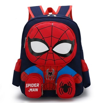 PLECAK DZIECIĘCY PRZEDSZKOLNY SPIDERMAN BOHATER KITTY kot