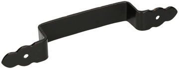 ЧЕРНО-ЗОЛОТАЯ Кованая РУЧКА ANTABA 200ММ В РЕТРО