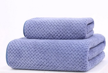 KOMPLET RĘCZNIKÓW 2 SZT MIKROFIBRA DENIM