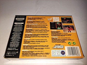 Зона боевых действий WWF / Набор 3xA / N64