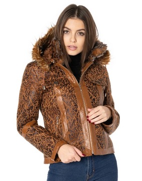 Теплая женская куртка на меху 813-3 XL