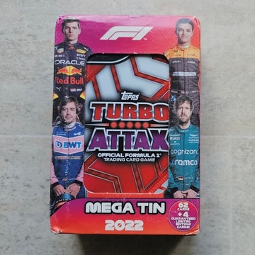 Мега банка F1 Topps Turbo Attax 2022 — 66 карт
