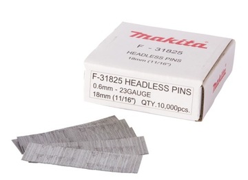 MAKITA GWOŹDZIE SZTYFTY 18mm 10 000 szt. F-31825