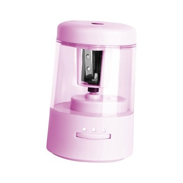 Elektryczna temperówka do ołówków Automatyczny obcinacz do ołówków o dużej pojemności fioletowy