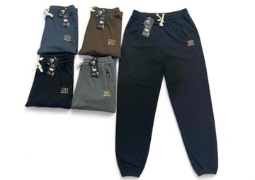 SPODNIE DRESOWE SPORTOWE WYSOKI STAN ELASTYCZNE KOLORY D123 r.4XL/5XL