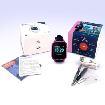 CALMEAN CARE Kids следит за температурой по GPS на польском языке