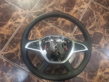KIEROWNICA SKÓRZANA DACIA DUSTER II 484000307R 13TYŚ PRZEBIEGU JAK NOWA