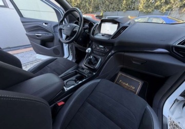 Ford Kuga II SUV Facelifting 2.0 TDCi 150KM 2017 Ford Kuga ST-lineZAREJESTROWANY navi SKORAALCANTARA gwarancjabezwypadkowa, zdjęcie 14