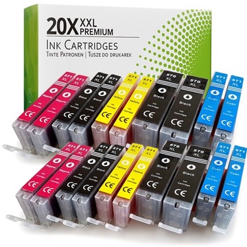Tusz do drukarki Canon PIXMA x20 MG5750 MG6850 MG7750 TS5050 8050 PGI570 XL