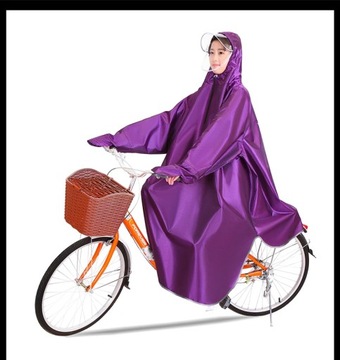 Дождевик для всего тела с полями шляпы для одного взрослого, свободный оксфордский непромокаемый плащ