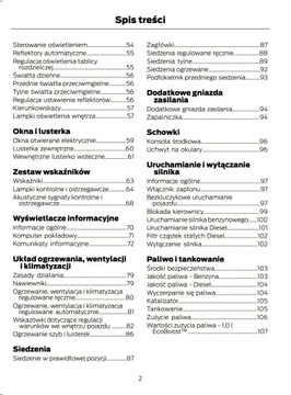 Ford EcoSport 2012-2017 Руководство по эксплуатации на польском языке