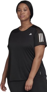 Koszulka damska Adidas OWN THE RUN TEE (PLUS SIZE) FS9831