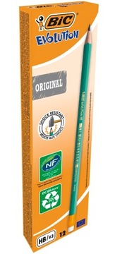 Ołówek z gumką BiC Evolution Original pudełko A'12