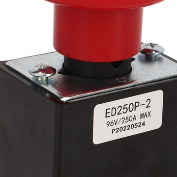 КНОПКА ПРЕДОХРАНЕНИЯ 96В 250А АВАРИЙНЫЙ ГРИБОЧНО-КРАСНЫЙ ВЫКЛЮЧАТЕЛЬ ОСТАНОВКИ