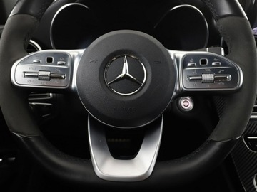 Mercedes Klasa C W205 Kombi Facelifting HYBRYDA 2.0 300 e 320KM 2021 Mercedes C 300 PHEV multibeam LED skóra/alcantara, zdjęcie 20