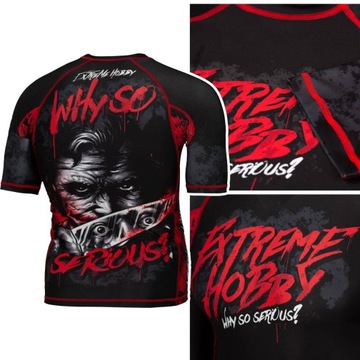 Rashguard z krótkim rękawem męski Extreme Hobby Why So Serious r. XXXL