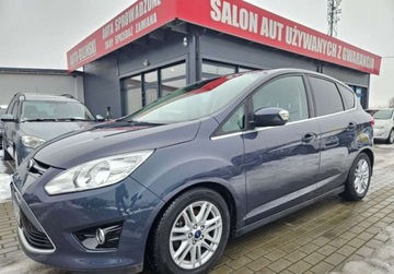 Ford C-MAX II Minivan 1.0 EcoBoost 125KM 2013 Ford C-MAX 1.0 Ecoboost 125KM.Parktron2x.Grzana przednia szyba.Isofix.Opla, zdjęcie 1