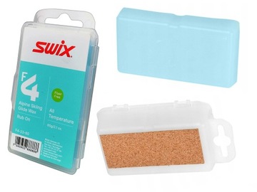 Smar do nart desek snowboardowych SWIX Rub On F4 Uniwersalny kostka 60g
