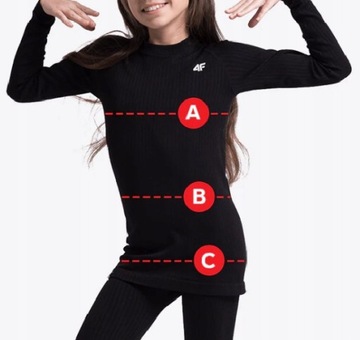 Хлопковые спортивные леггинсы для девочек 4F