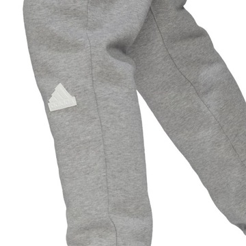 SPODNIE męskie dresowe Adidas FLEECE PANTS joggery ciepłe bawełniane L