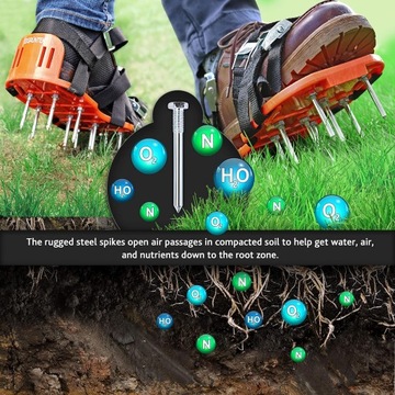 АЭРАЦИЯ ВОЗДУХА САНДАЛИИ АЭРАТОР ДЛЯ ГАЗОННЫХ ШИПОВ АЭРИЗАЦИЯ