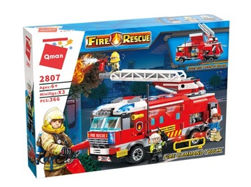 Блоки Qman Firetruck 366 шт.