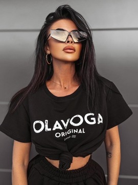 O LA VOGA BLUZKA T-SHIRT BEVERLY CZARNY M