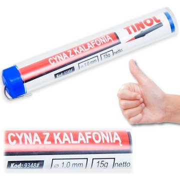 CYNA SPOIWO LUTOWNICZE Z TOPNIKIEM FIOLKA 1mm