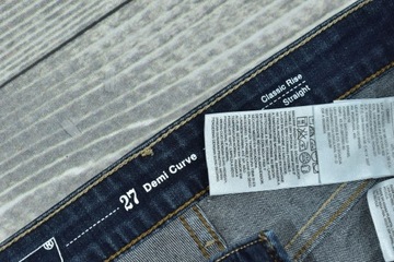 LEVIS Demi Curve Classic Rise Straight W27 L30